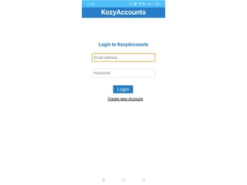 KozyAccounts login