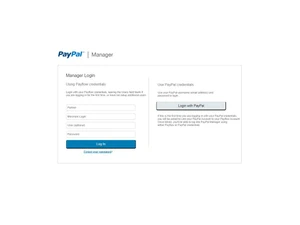 Payflow login