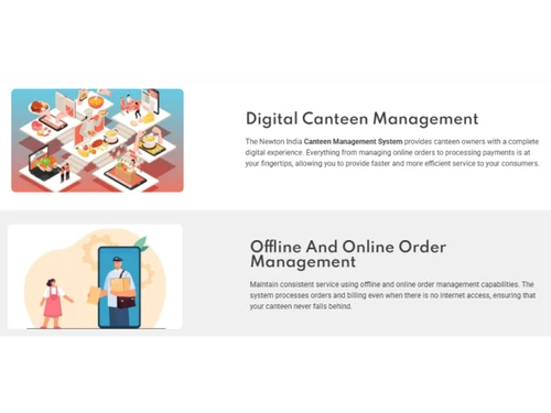 Newton Canteen Management system-Canteen POSs