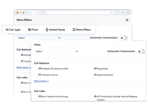 RentALL Cars Filters
