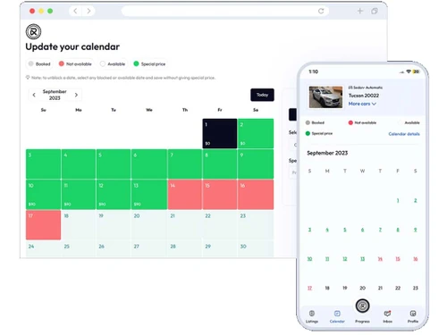 RentALL Cars Seasonal Pricing