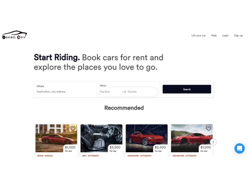 RentALL Cars products