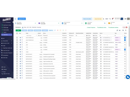Online Check Writer-payments