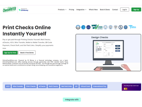 OnlineCheckWriter.com - Powered by Zil Money
