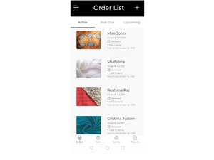 tailormate-app order list