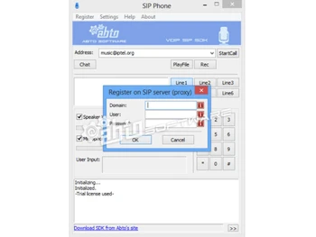 Abto VOIP SIP SDK server