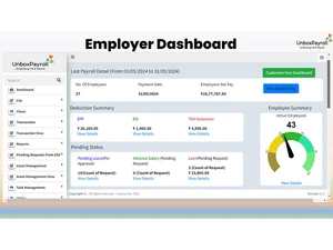 Unboxpayroll dashboard