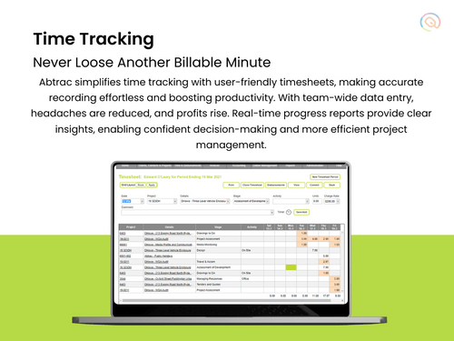 time tacking