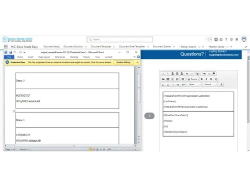 docs made easy-demo