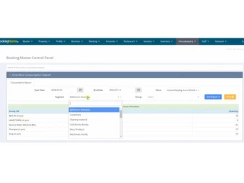 booking master-controlpanel