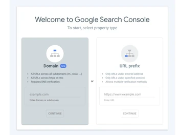 google search console-dashboard