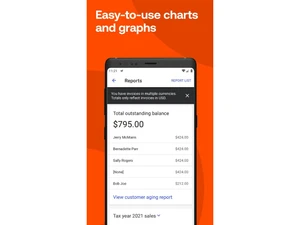 Invoice2go charts and graphs