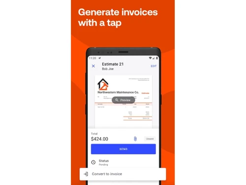 Invoice2go generate invoices