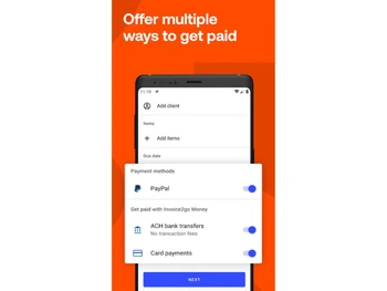 Invoice2go payment processing