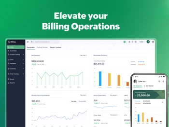Zoho Billing dashboard