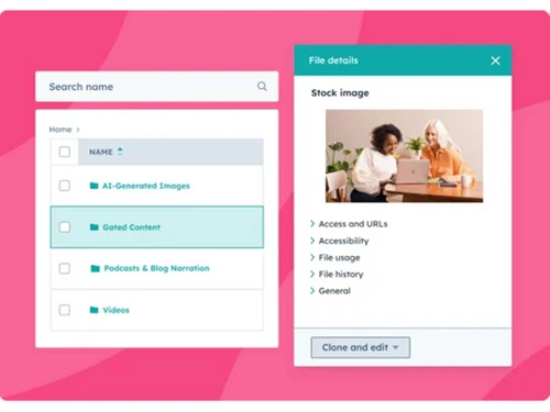 HubSpot cms reporting