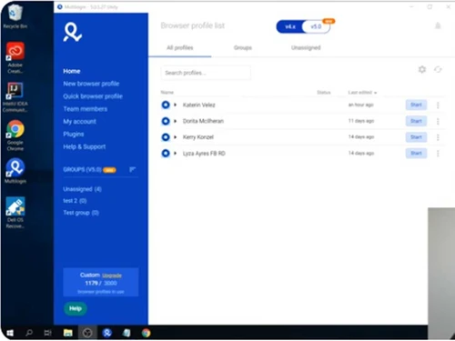 Multilogin Web Automation