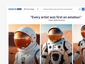 Freepik text to image