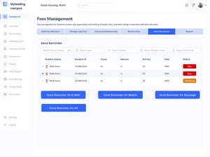 MyLeading Campus fees