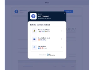 zoho payment bank