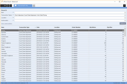 Inflow Inventory Software