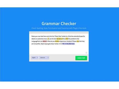 plagly grammar check