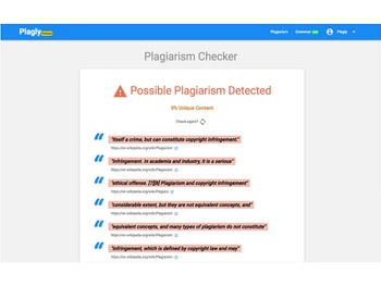 plagly plagiarism checker