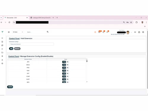 Docuventa-extension