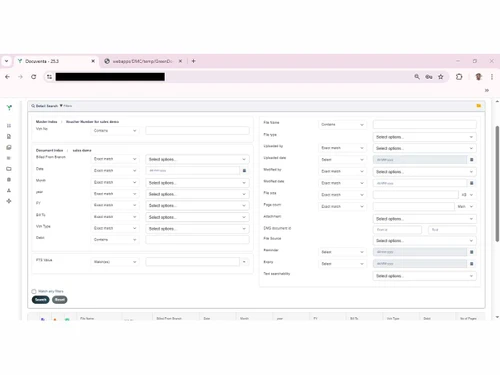Docuventa-filters