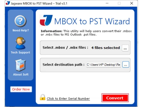 Jagware file convert