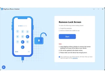 MagFone iPhone Unlocker passwords