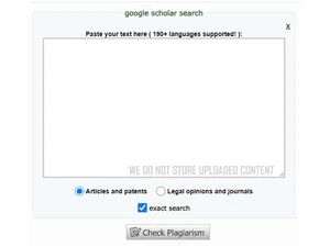 plagiarisma google scholar