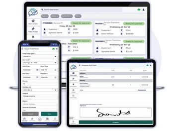 FieldEquip work order