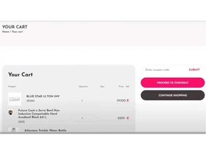 Artha Retail ERP Cart