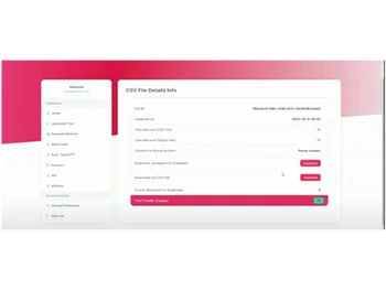 landlineremover csv files