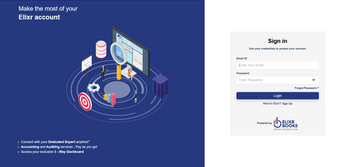 elixrbooks dashboard
