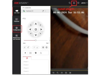 Hikvision PTRZ-Configuration
