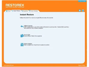 restorex360 instant restore