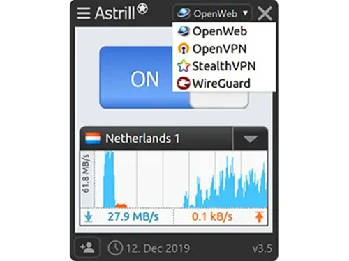 astrill vpn Application filter