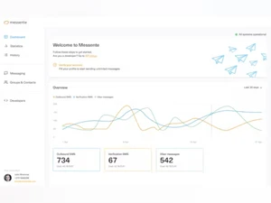 Messente Dashboard