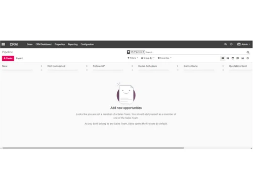 houzzacrm pipeline