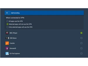 CactusVPN split tunneling