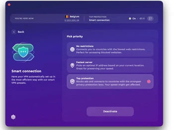 clearvpn-smart connection