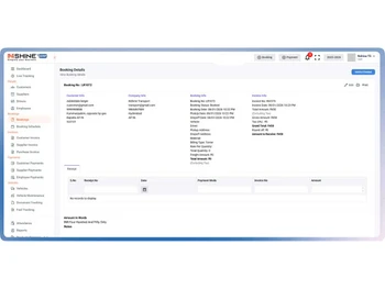 NShine ERP Dashboard