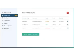 LimeVPN Accounts
