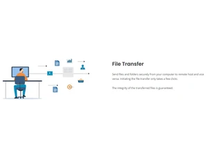 Distant-Desktop-file transfer