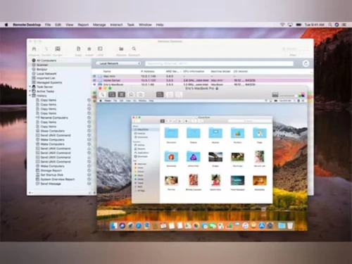 Apple Remote Desktop file distribution