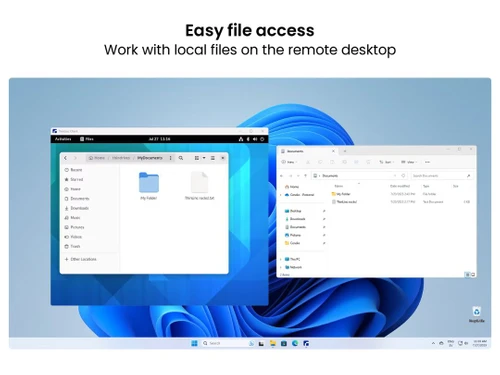 ThinLinc file access