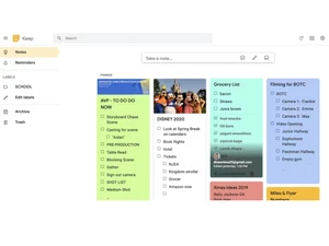 google keep-editlables