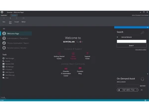 EV Reach welcome screen